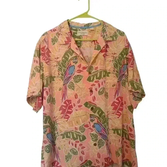 Caribbean (4) Shirts Bundle Silk blend colorful Vibrant - Picture 4 of 16